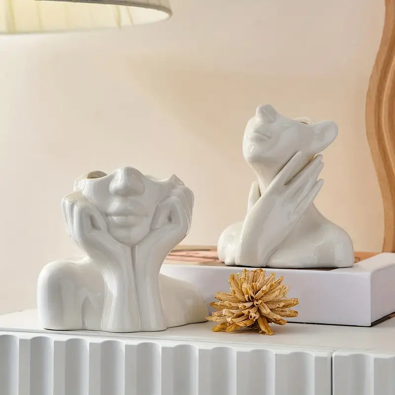Unique and modern ceramic vases