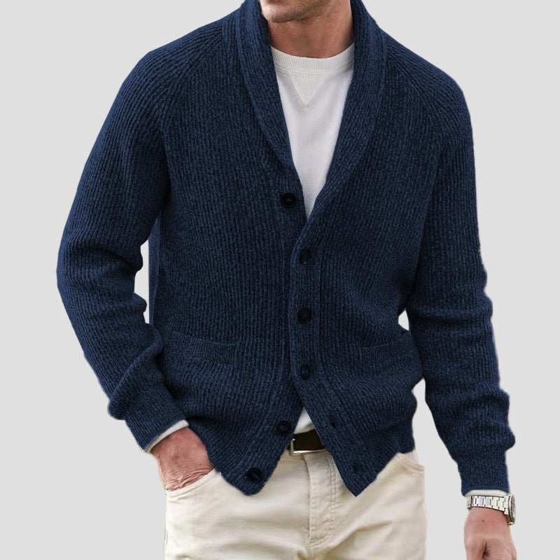 Henry Men's Cozy Cardigan Sweater - Classic Knit