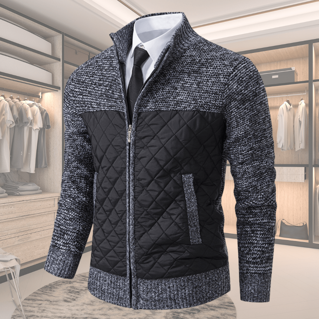 Felix - Elegant High Collar Sweater for a Stylish Look