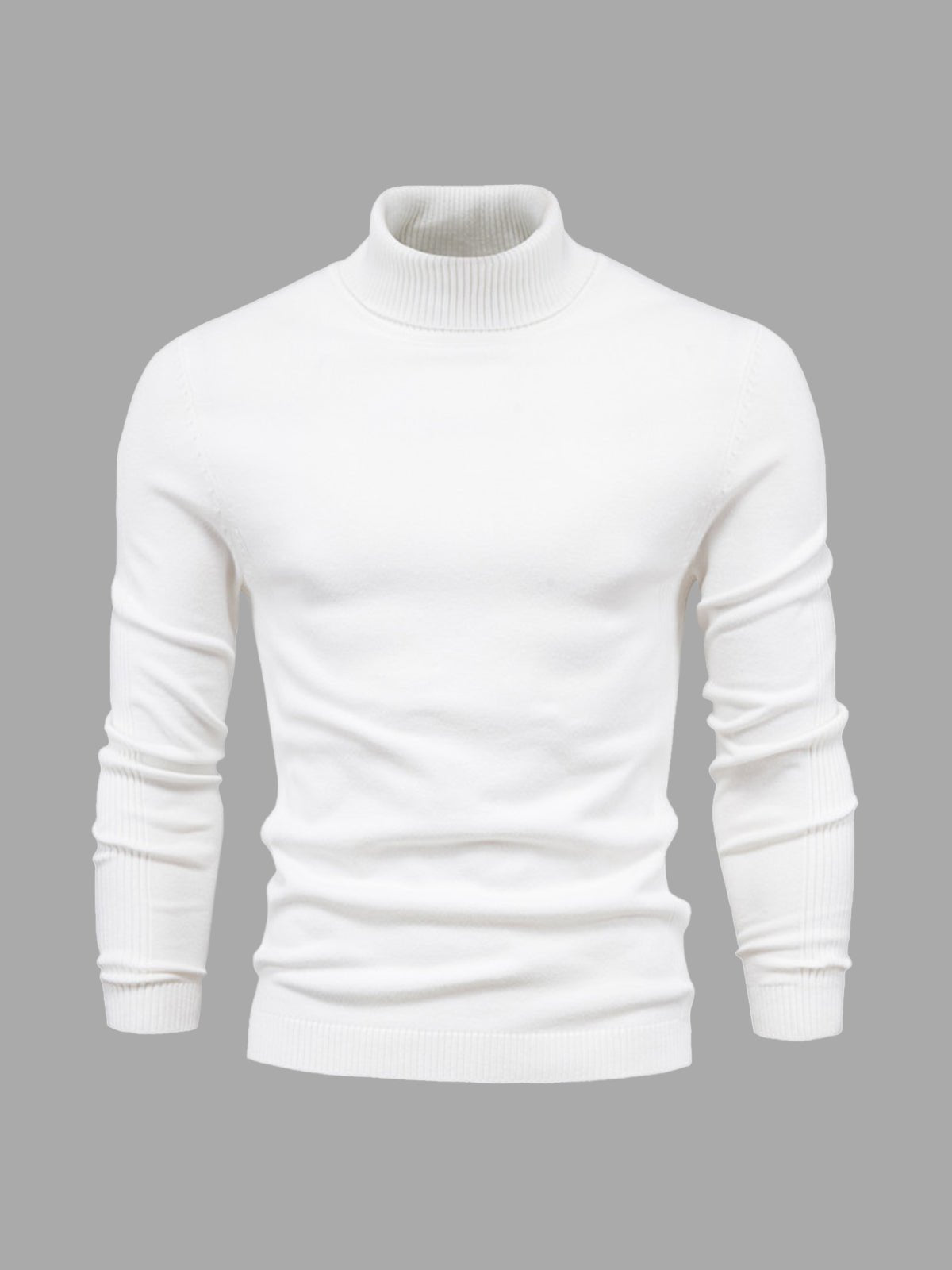 Heinrich - Elegant and Timeless Fine Knit Turtleneck Sweater for Stylish Comfort