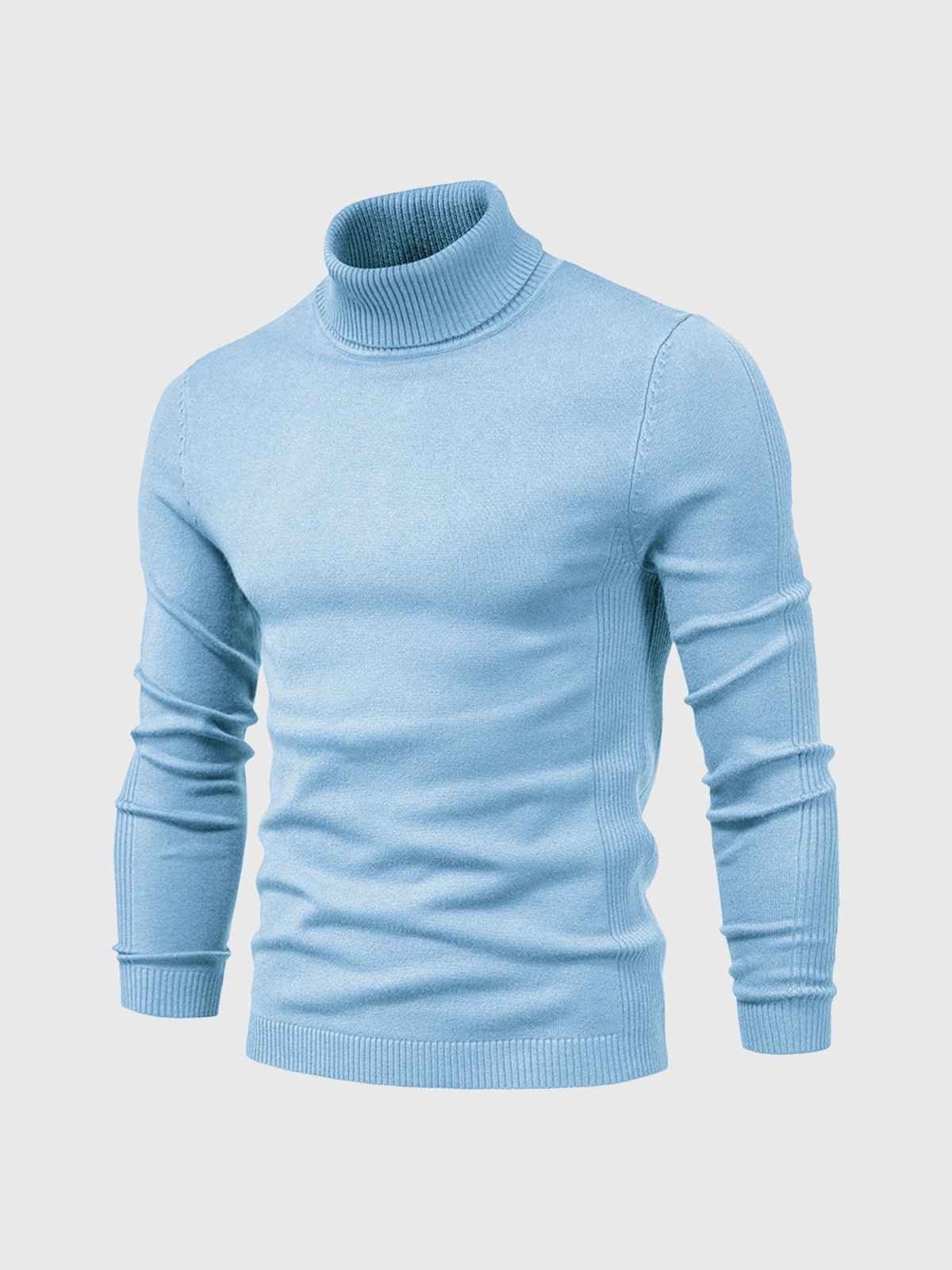 Heinrich - Elegant and Timeless Fine Knit Turtleneck Sweater for Stylish Comfort