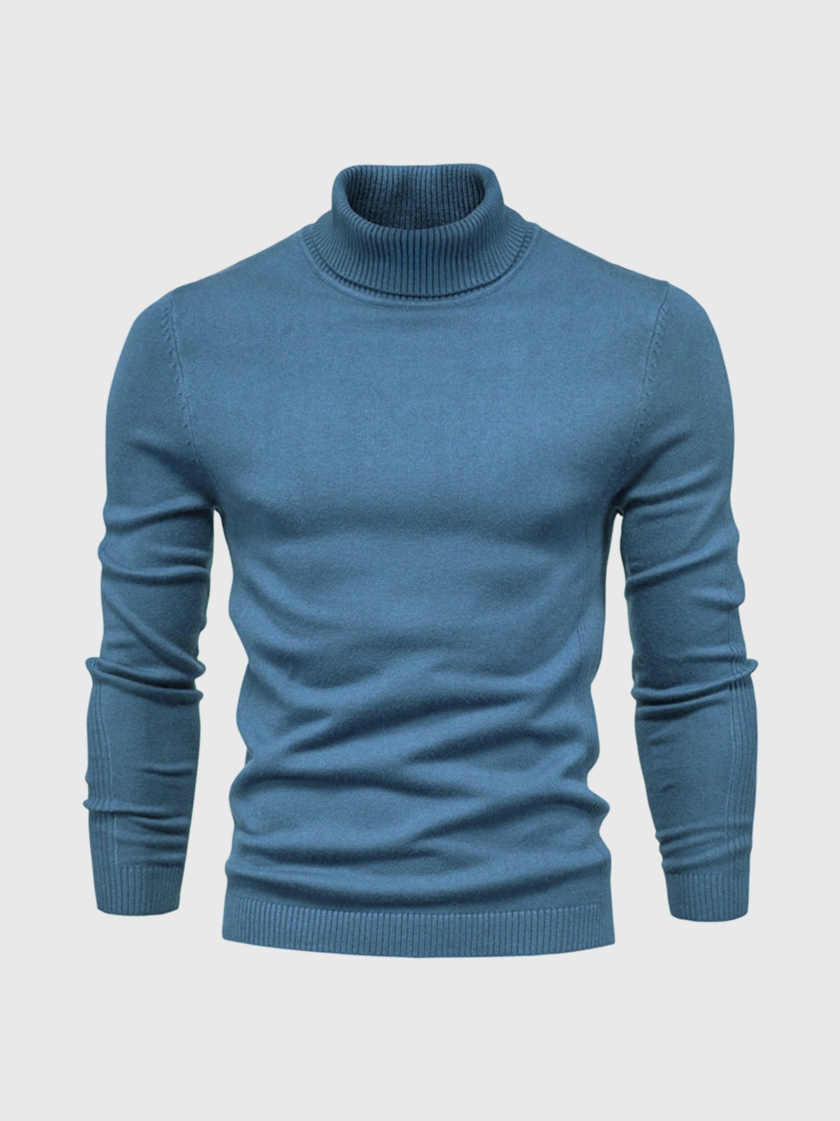 Heinrich - Elegant and Timeless Fine Knit Turtleneck Sweater for Stylish Comfort