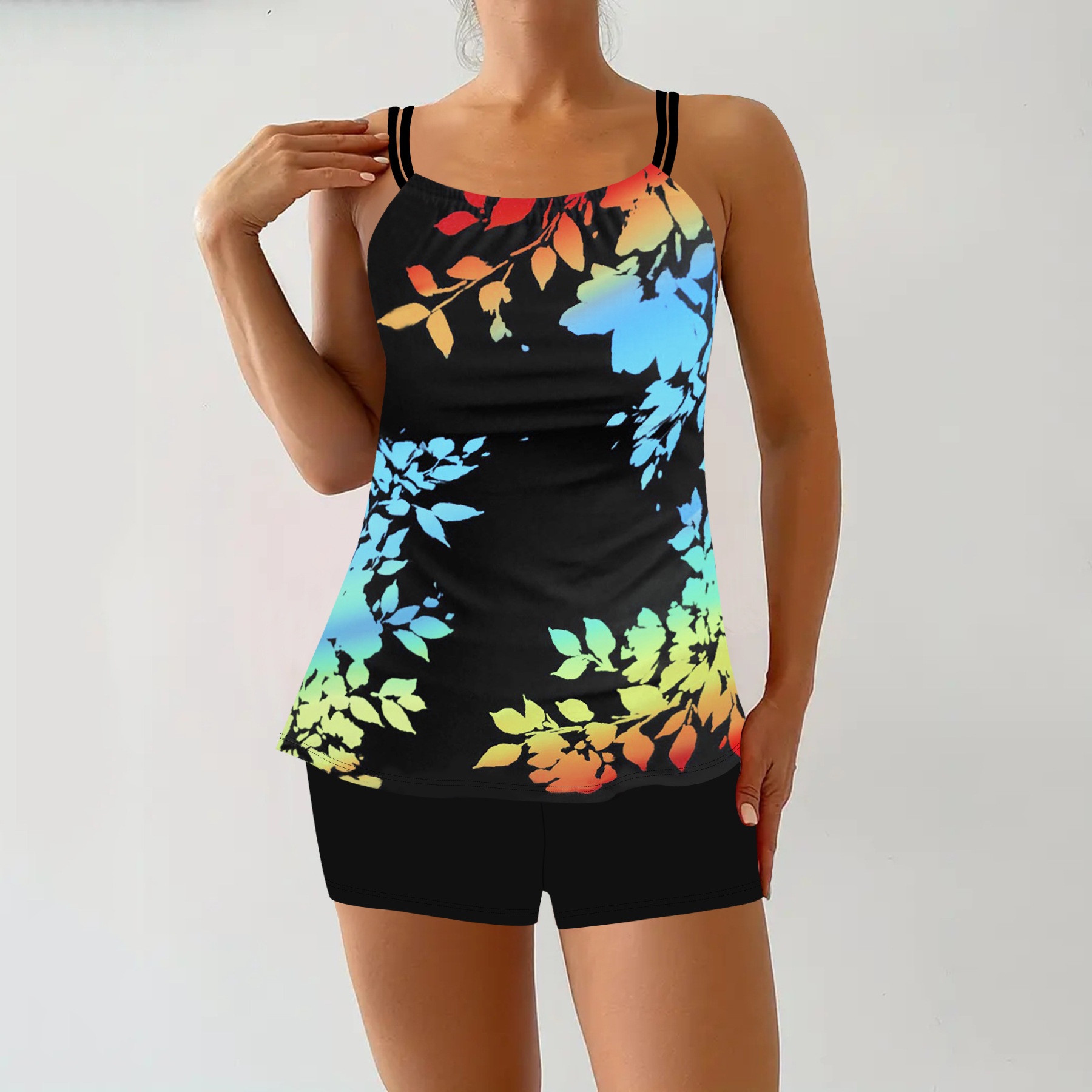 Hallie Printed Two-Piece Swimsuit