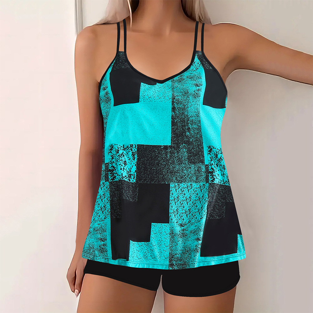 Hallie Printed Two-Piece Swimsuit