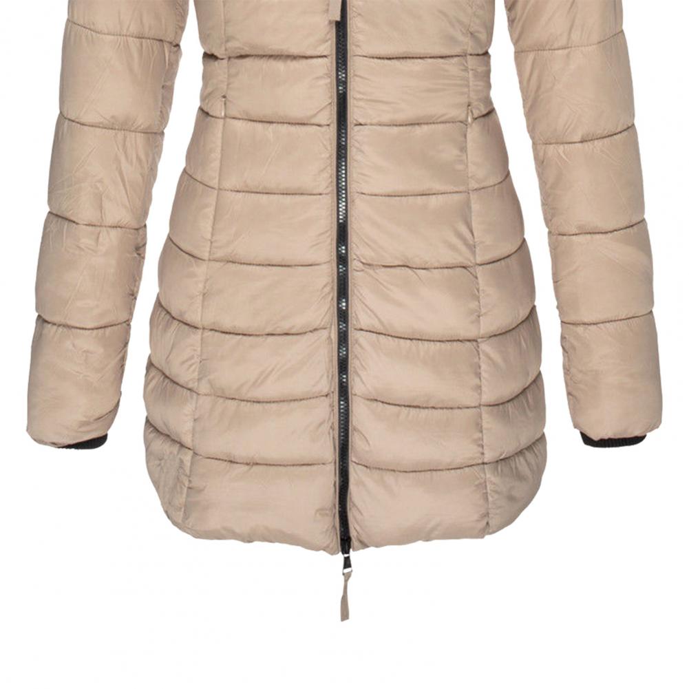 Special Thick and Warm Slim Fit Winter Coat with Hood for Women - Comfortable Fit - Belle Couture - Ideal for Cold Winter Days