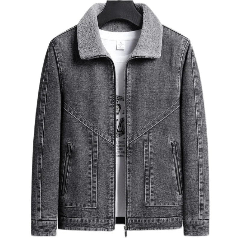 Jean Jacket with Cozy Fleece Lining for Ultimate Comfort