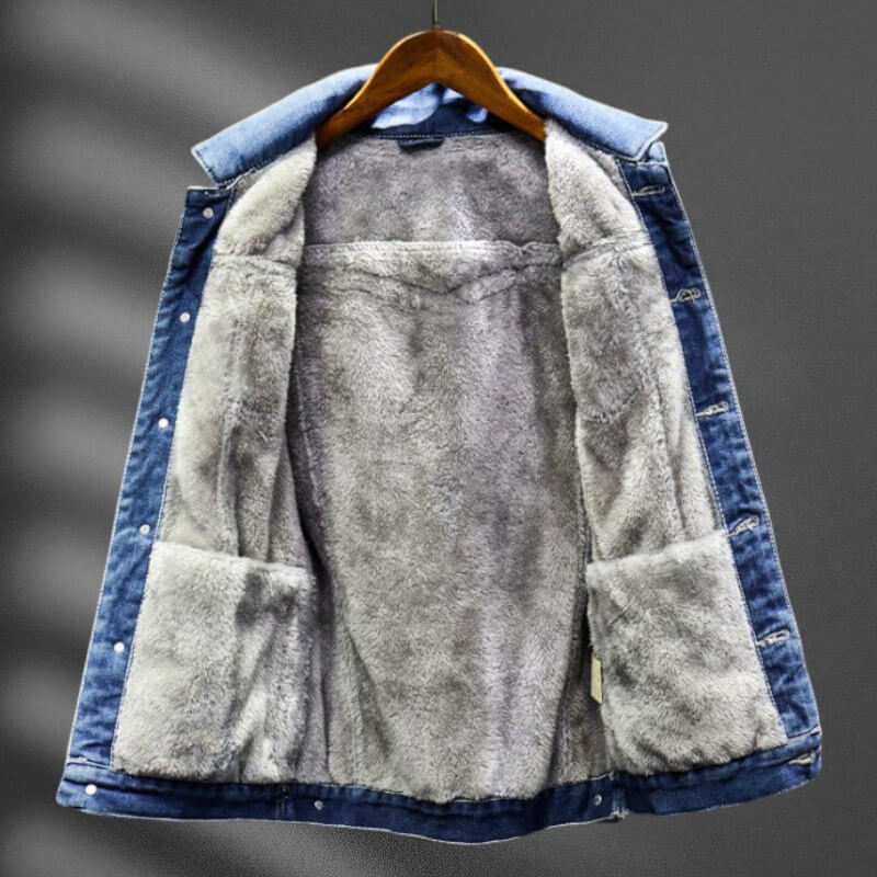 Grayson Organic Denim Jacket for a Stylish Eco-Friendly Look