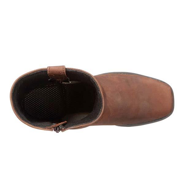 Men's Rivet-Detail Western Cowboy Boots
