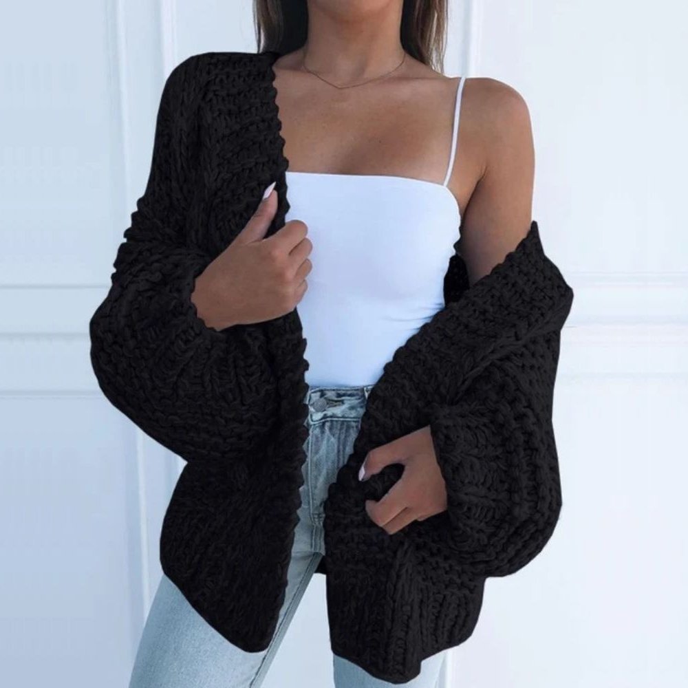 Eleanor - Oversized Chunky Knit Cozy Cardigan