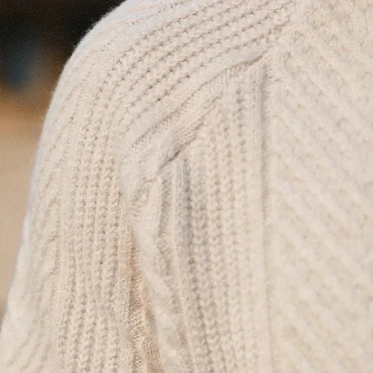 Konrad - Elegant and Comfortable Versatile Polo Sweater for Any Occasion