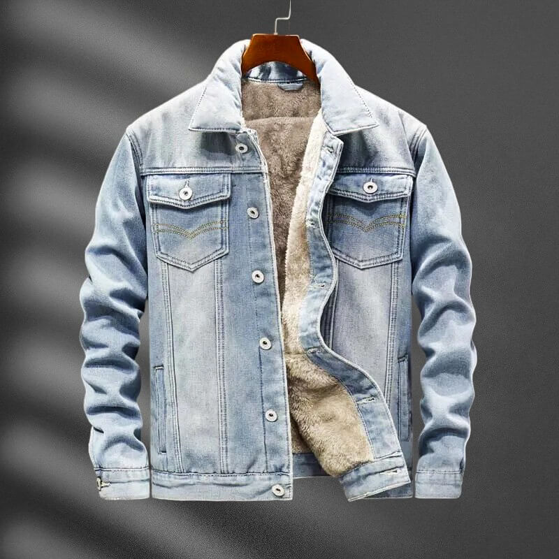 Grayson Organic Denim Jacket for a Stylish Eco-Friendly Look