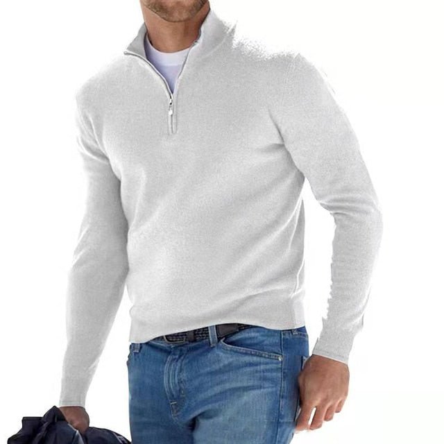 Leon – Stylish Zip-Up Pullover for the Perfect Comfort