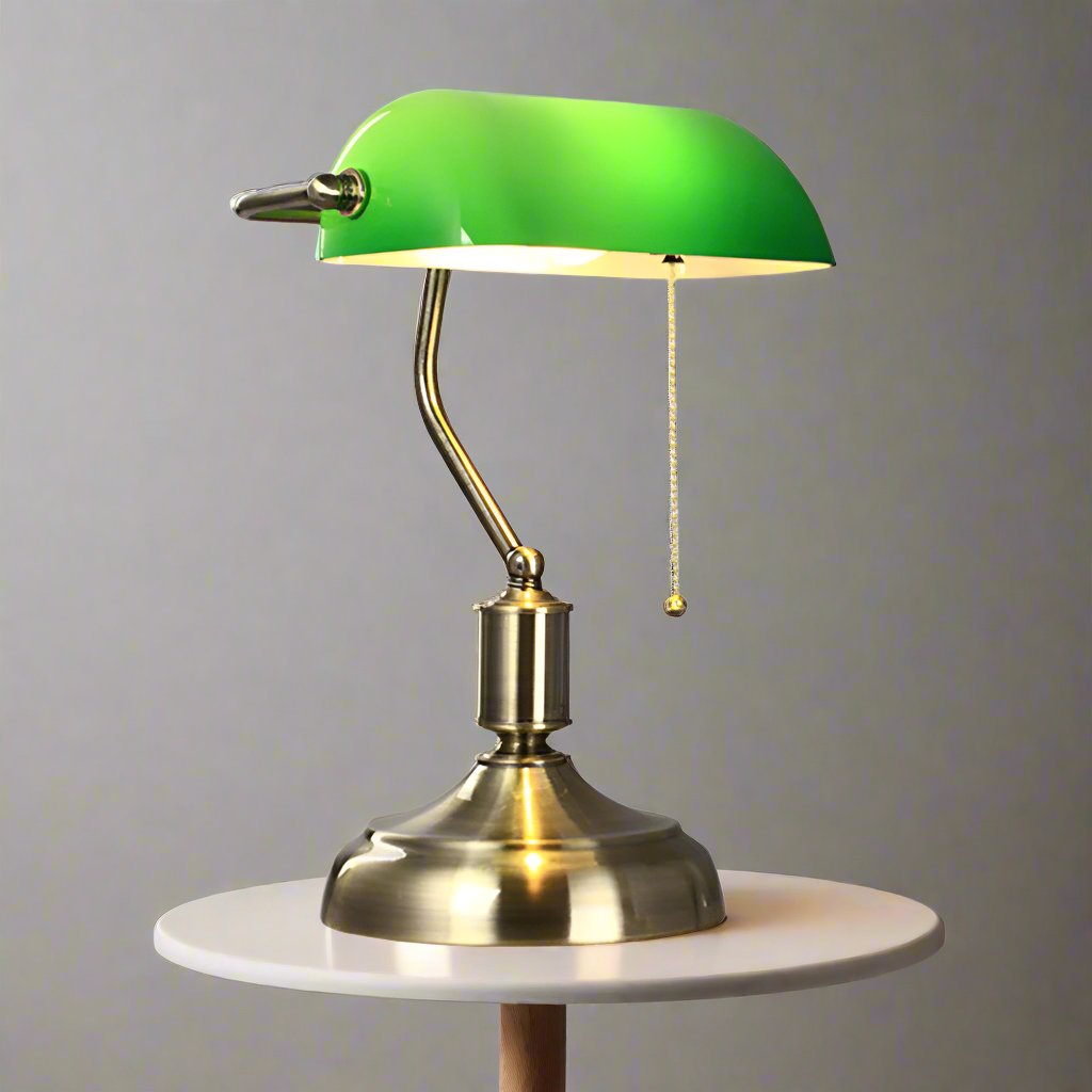 Elegant European Glass Table Lamp for Stylish Lighting