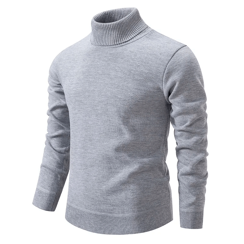 Manfred - Comfortable and trendy soft turtleneck sweater for stylish warmth