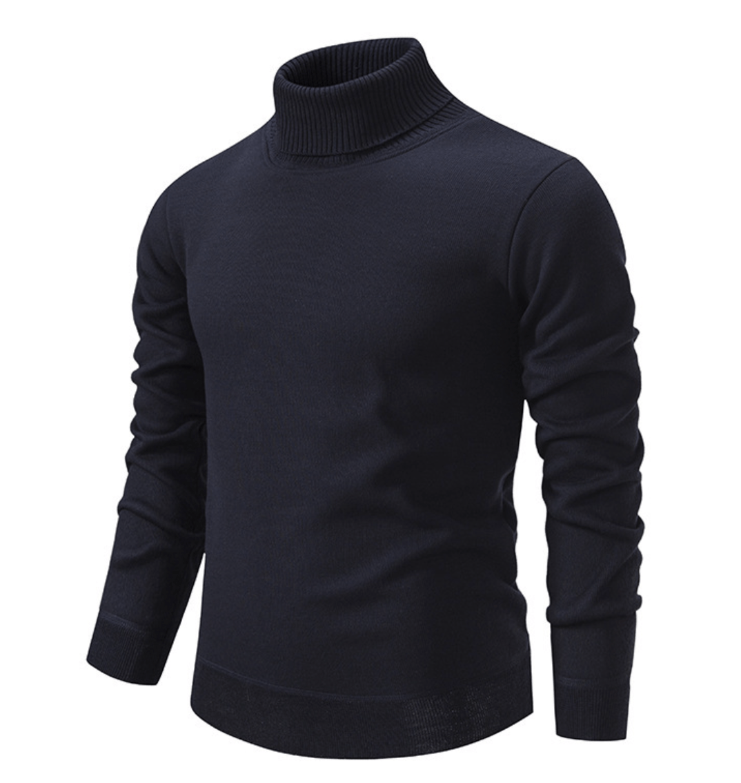 Manfred - Comfortable and trendy soft turtleneck sweater for stylish warmth