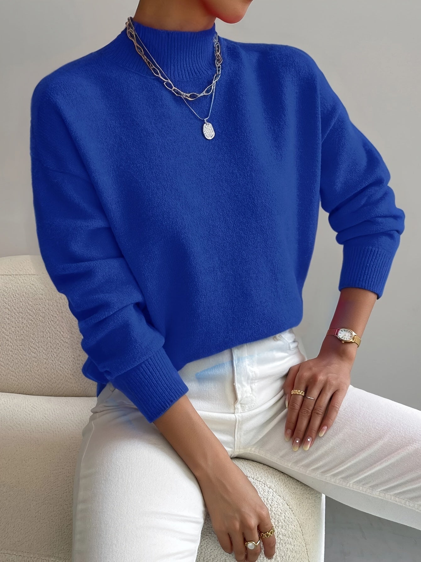 Marilena - Elegant Classic Turtleneck Sweater