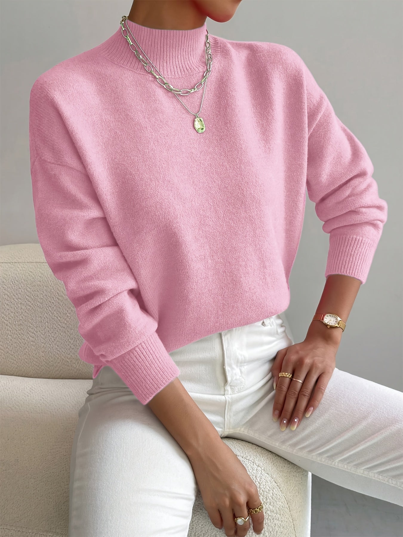 Marilena - Elegant Classic Turtleneck Sweater