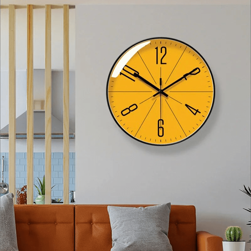 Marcia - Modern Wall Clock with Sleek Minimalist Design