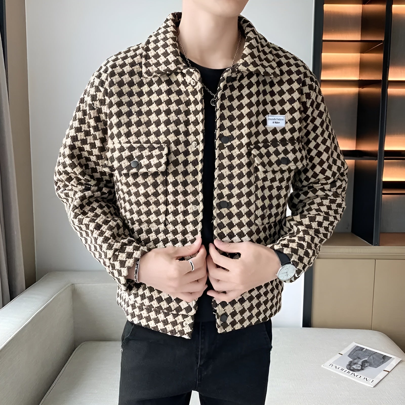 Nico - Elegant and trendy Tweed Jacket for Every Occasion