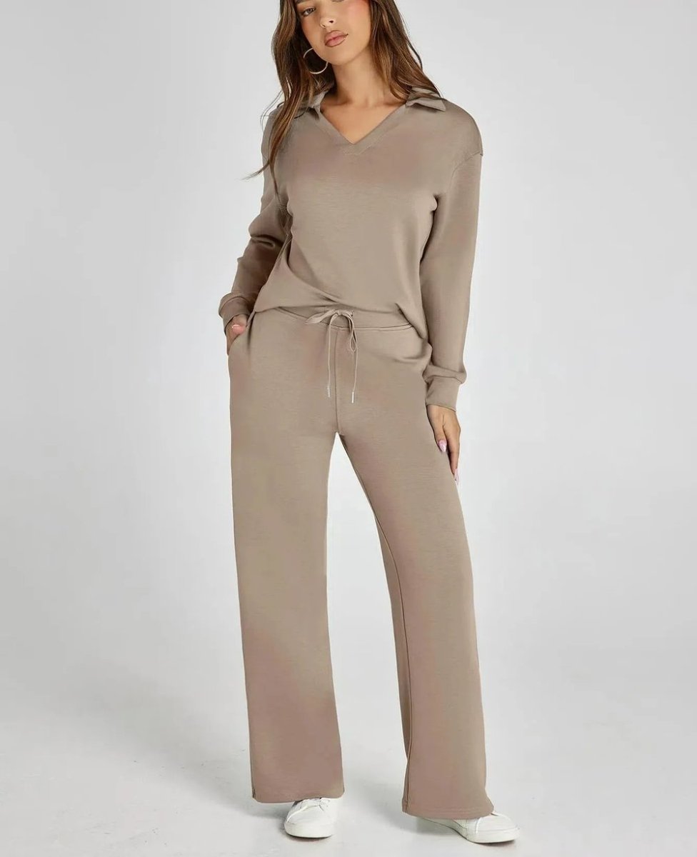 Casual Two-Piece Long Sleeve Set