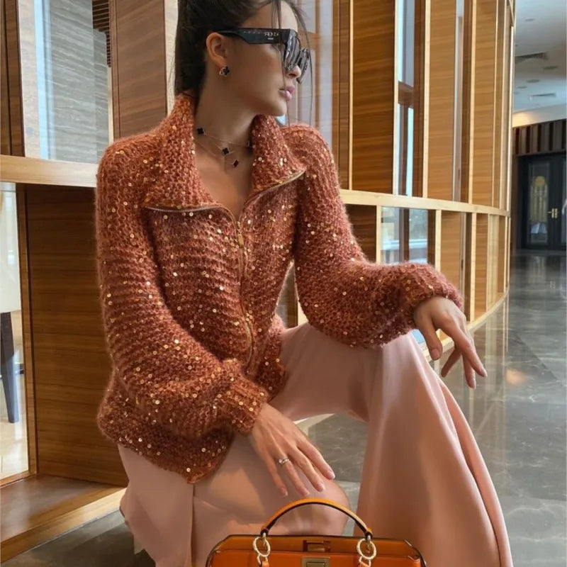 Alyssa Gebreid Gilet | Elegant and Stylish Design