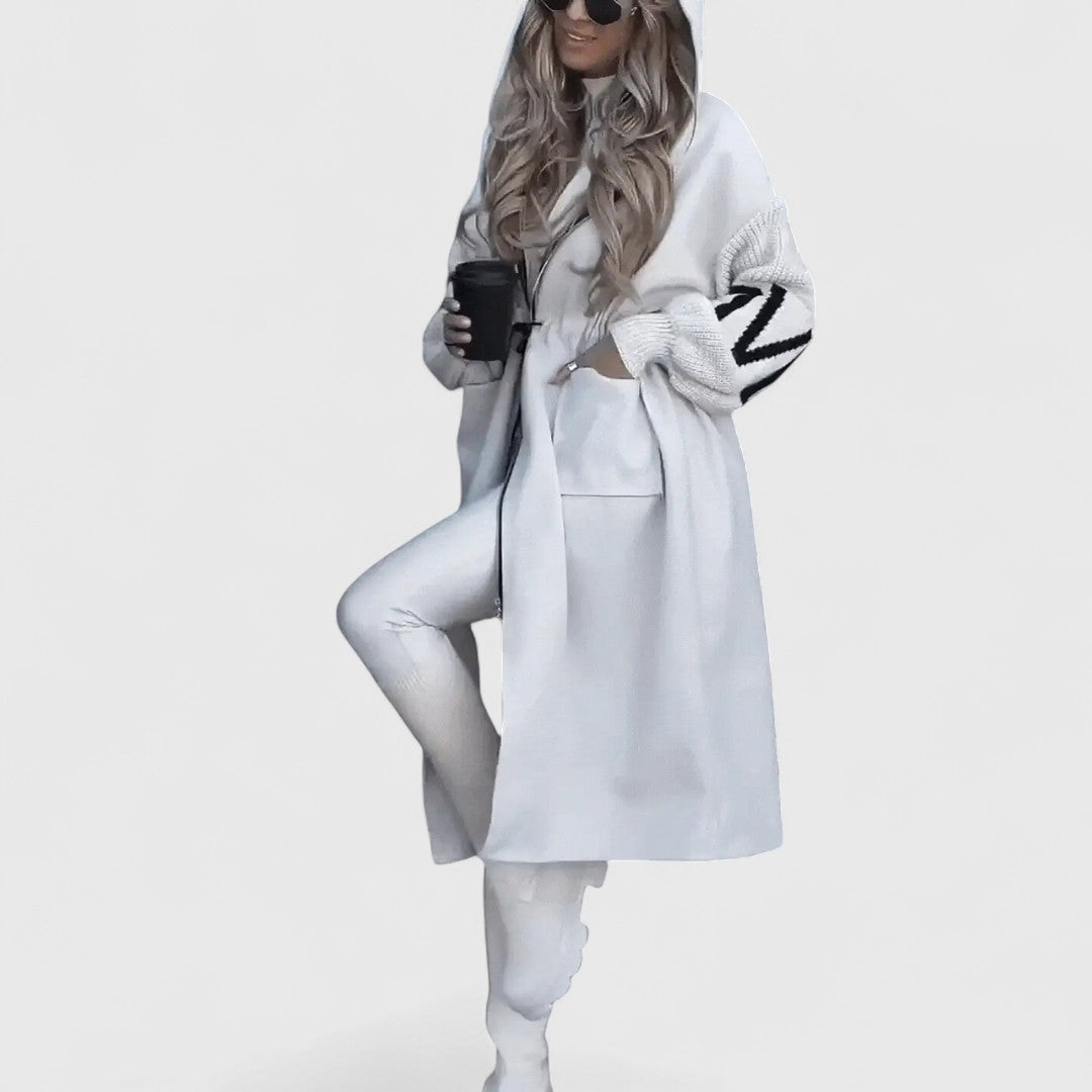 Rosana - Chic and Cozy Hooded Cardigan for Stylish Comfort