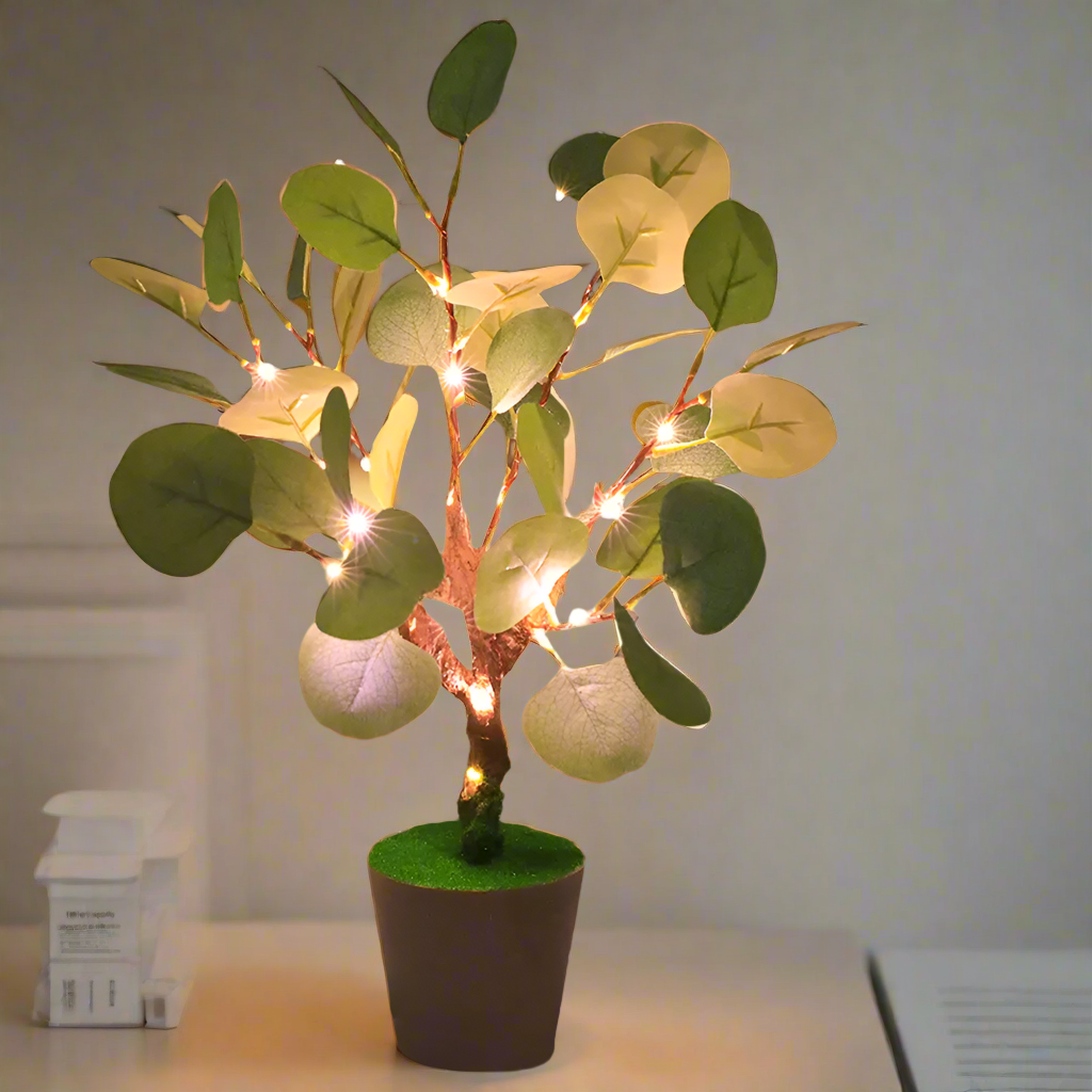 Festive Christmas Branch with LED Night Light for a Cozy Christmas Atmosphere