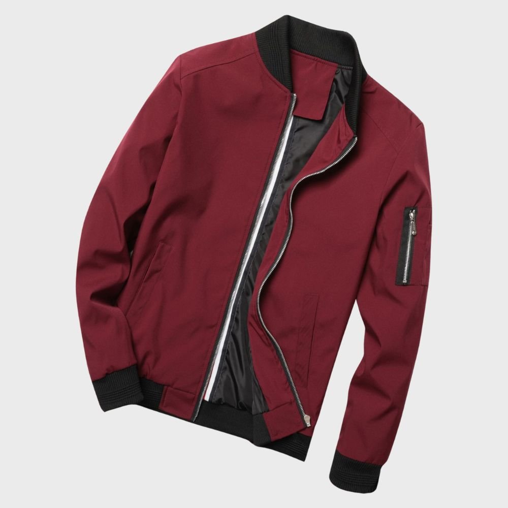 Severin – Lightweight Bomber Jacket for Trendy and Elegant Looks