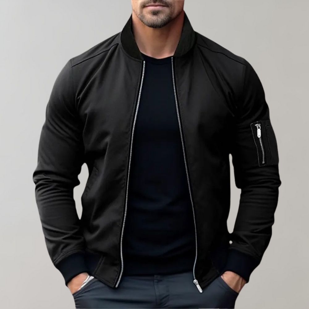 Severin – Lightweight Bomber Jacket for Trendy and Elegant Looks