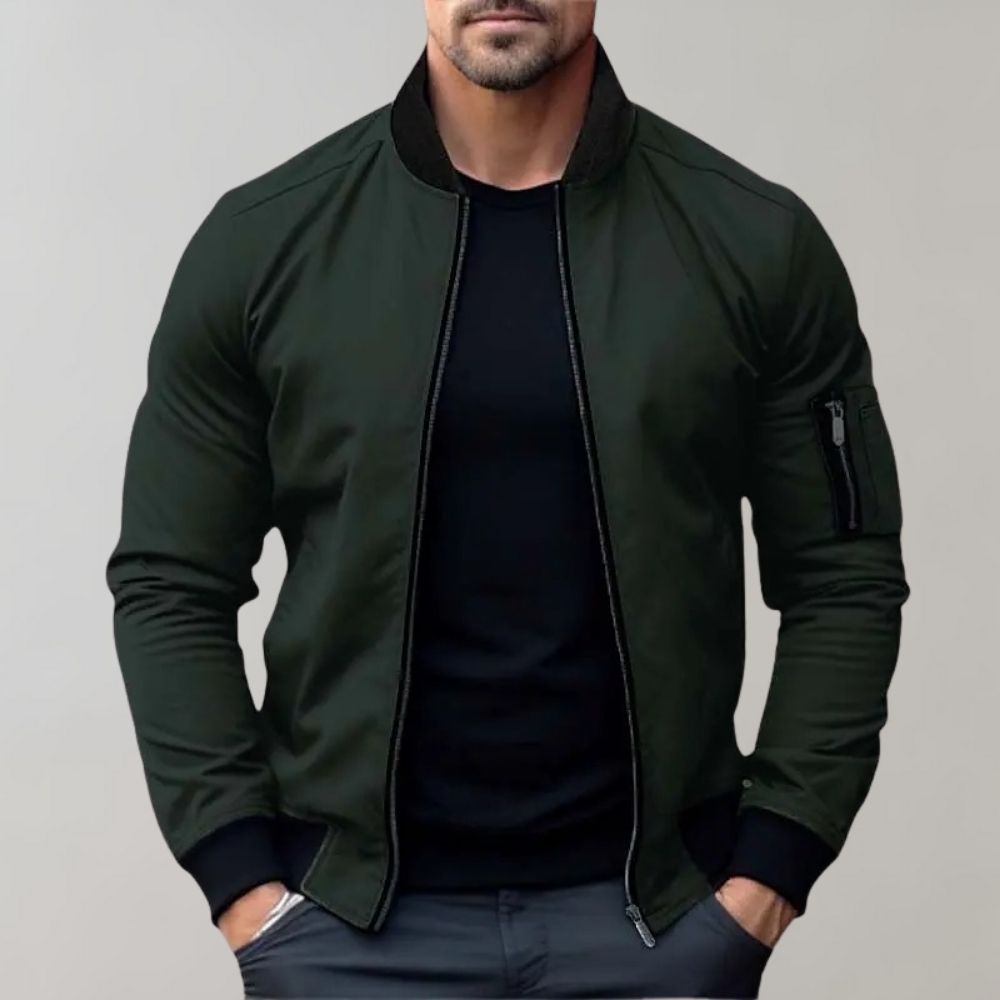 Severin – Lightweight Bomber Jacket for Trendy and Elegant Looks