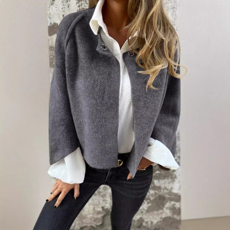 Ultra-Soft Women's Plush Long-Sleeve Cardigan