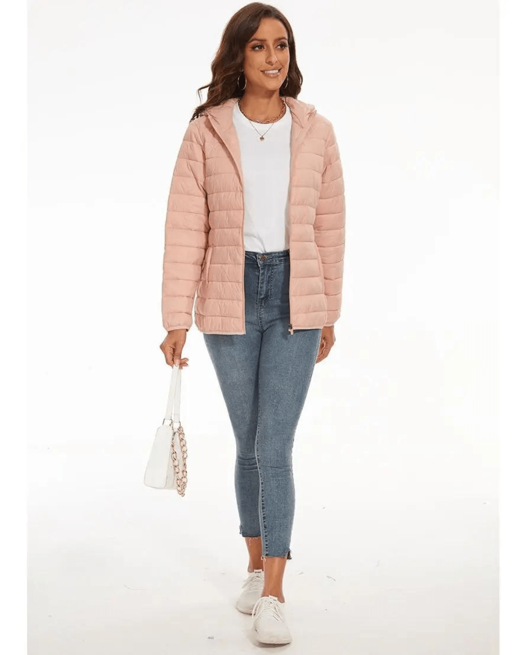 Susanne - Light, stylish quilted jacket with a practical hood for optimal comfort