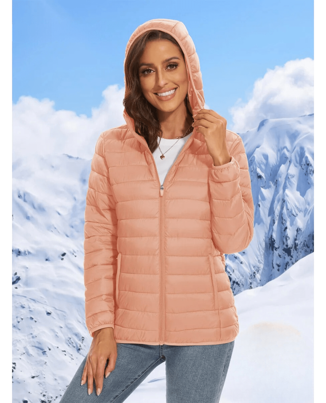 Susanne - Light, stylish quilted jacket with a practical hood for optimal comfort