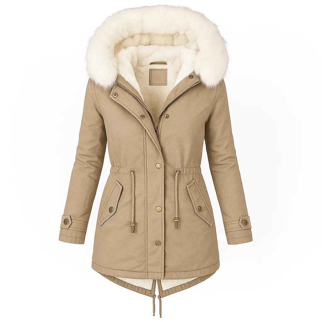 Aurora | Luxe Beige Winter Coat