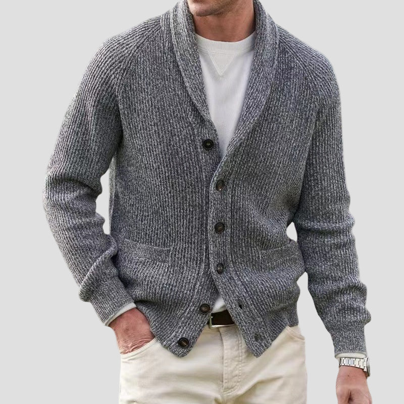 Henry Men's Cozy Cardigan Sweater - Classic Knit