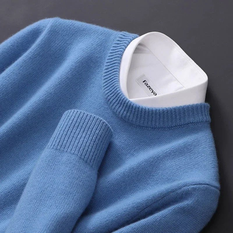 Luxury Cashmere Sweater Torben – Elegant Warmth and Unmatched Comfort