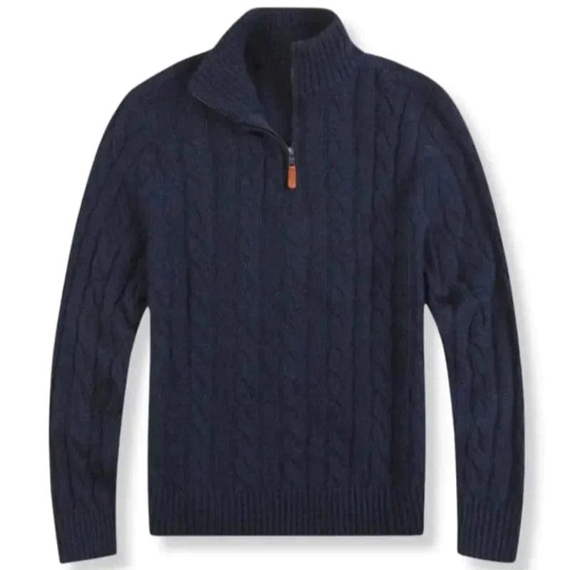 Torsten - Elegant men's knitted sweater in timeless classic design