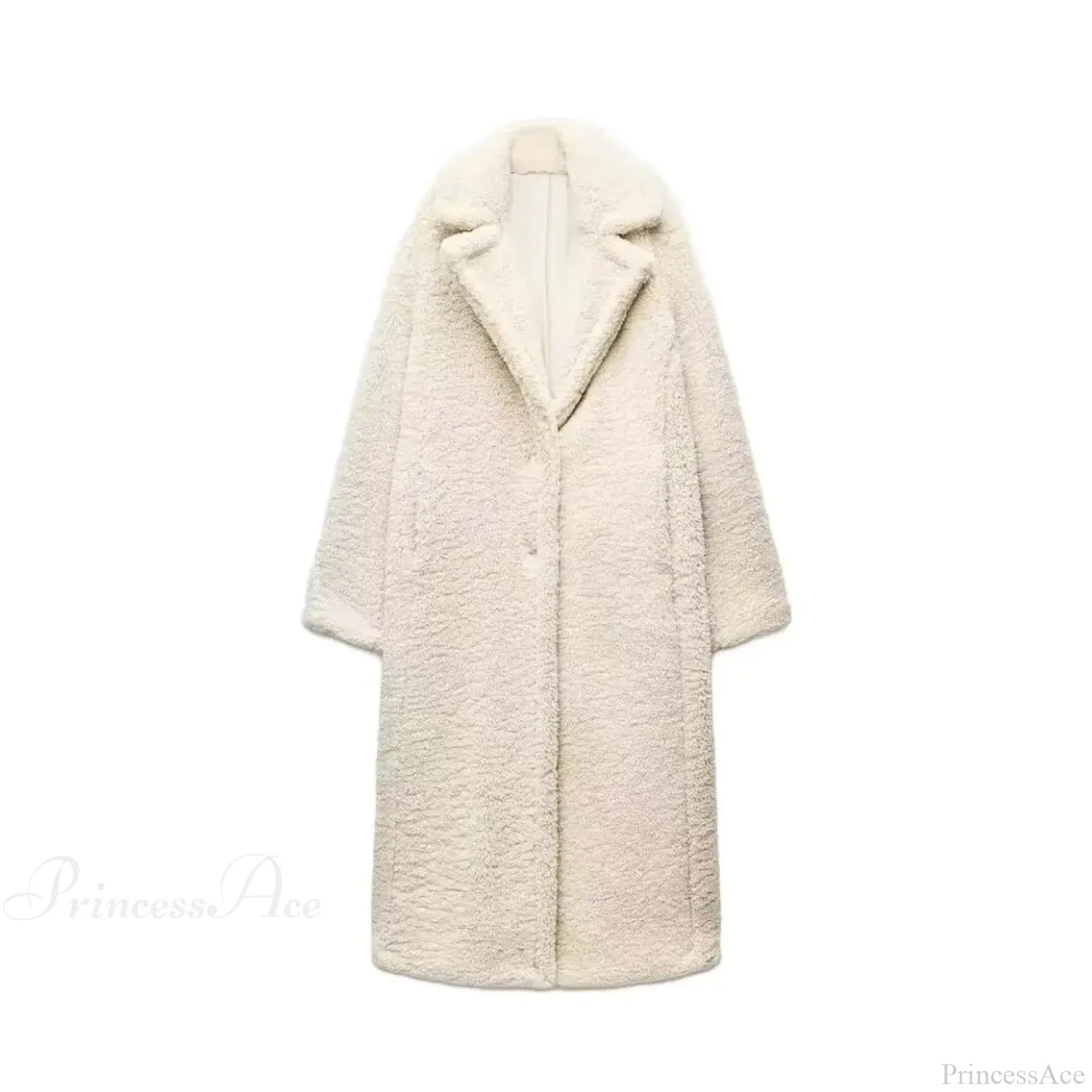 Chic Vintage Wool Blend Double-Breasted Overcoat for Classic Elegance