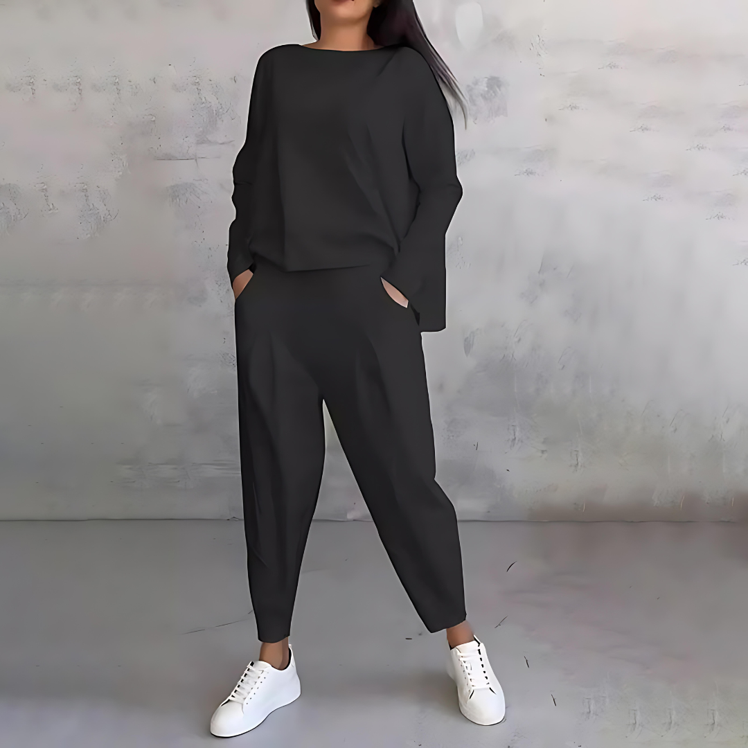Maya | Women's Casual Loose Top and Pants Set for Stylish Comfort Occasions